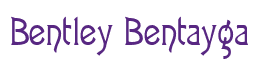 Rendering "Bentley Bentayga" using Agatha