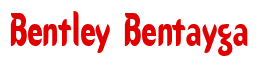 Rendering "Bentley Bentayga" using Callimarker