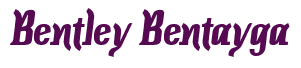 Rendering "Bentley Bentayga" using Color Bar