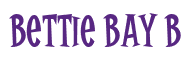 Rendering "Bettie Bay B" using Cooper Latin