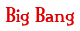 Rendering "Big Bang" using Credit River