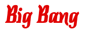 Rendering "Big Bang" using Color Bar