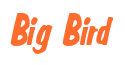Rendering "Big Bird" using Big Nib