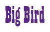 Rendering "Big Bird" using Bill Board
