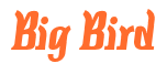 Rendering "Big Bird" using Color Bar