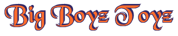 Rendering "Big Boyz Toyz" using Black Chancery