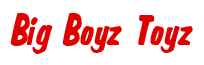 Rendering "Big Boyz Toyz" using Big Nib
