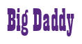 Rendering "Big Daddy" using Bill Board