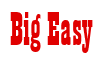 Rendering "Big Easy" using Bill Board