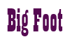 Rendering "Big Foot" using Bill Board