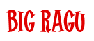 Rendering "Big Ragu" using Cooper Latin