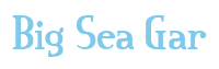 Rendering "Big Sea Gar" using Credit River