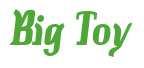 Rendering "Big Toy" using Color Bar