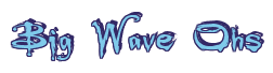 Rendering "Big Wave Ohs" using Buffied