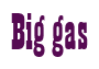 Rendering "Big gas" using Bill Board