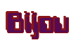Rendering "Bijou" using Computer Font