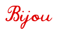 Rendering "Bijou" using Commercial Script