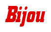 Rendering "Bijou" using Boroughs