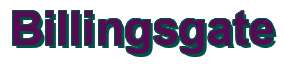 Rendering "Billingsgate" using Arial Bold