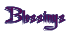 Rendering "Blessings" using Charming
