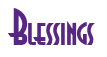 Rendering "Blessings" using Asia