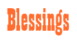 Rendering "Blessings" using Bill Board
