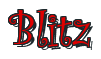Rendering "Blitz" using Curlz