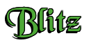 Rendering "Blitz" using Black Chancery