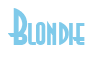 Rendering "Blondie" using Asia
