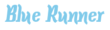 Rendering "Blue Runner" using Color Bar