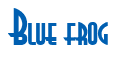 Rendering "Blue frog" using Asia