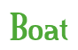 Rendering "Boat" using Credit River