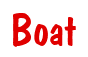 Rendering "Boat" using Dom Casual