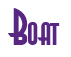 Rendering "Boat" using Asia