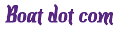 Rendering "Boat dot com" using Color Bar
