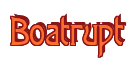 Rendering "Boatrupt" using Agatha