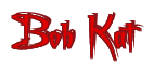 Rendering "Bob Kat" using Charming
