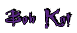 Rendering "Bob Kat" using Buffied