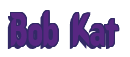 Rendering "Bob Kat" using Callimarker