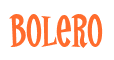 Rendering "Bolero" using Cooper Latin