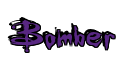 Rendering "Bomber" using Buffied