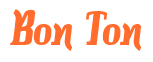Rendering "Bon Ton" using Color Bar