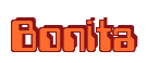 Rendering "Bonita" using Computer Font