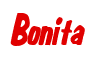 Rendering "Bonita" using Big Nib
