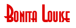 Rendering "Bonita Louise" using Asia