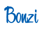 Rendering "Bonzi" using Bean Sprout
