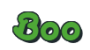 Rendering "Boo" using Anaconda