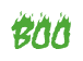 Rendering "Boo" using Charred BBQ