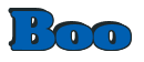 Rendering "Boo" using Broadside