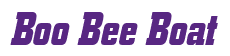 Rendering "Boo Bee Boat" using Boroughs